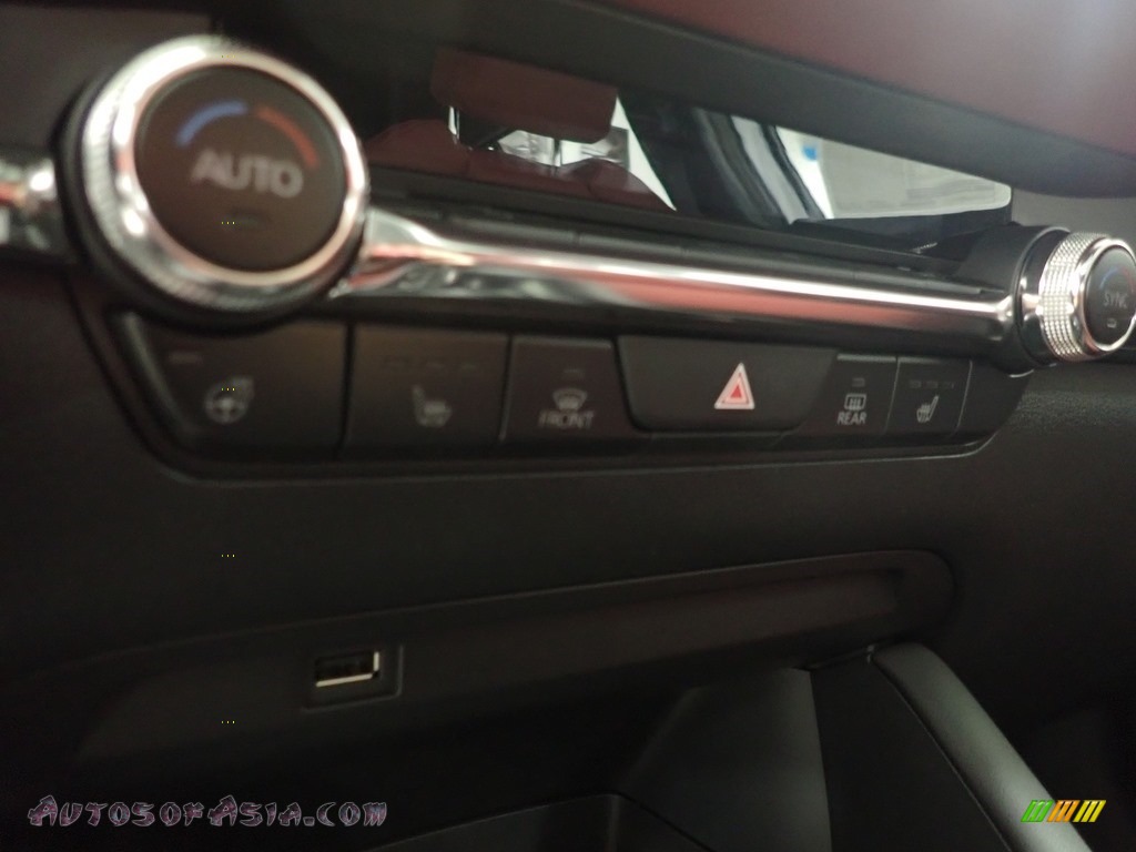 2021 Mazda3 Premium Plus Hatchback AWD - Snowflake White Pearl Mica / Red photo #12