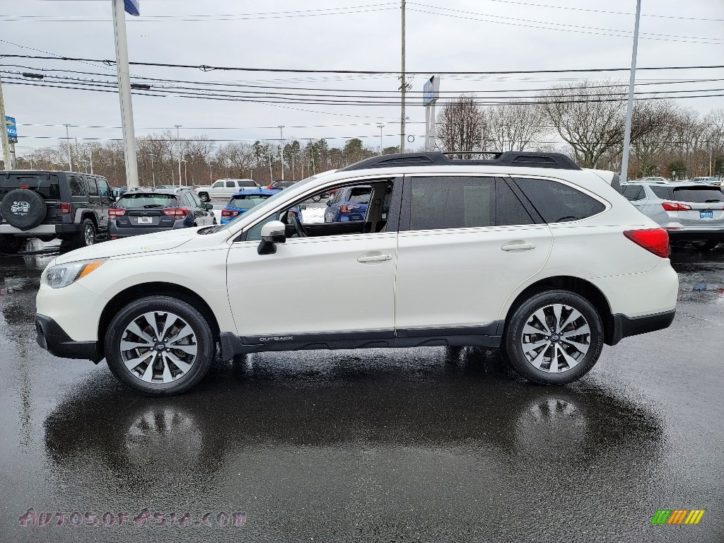 2016 Outback 2.5i Limited - Crystal White Pearl / Warm Ivory photo #19