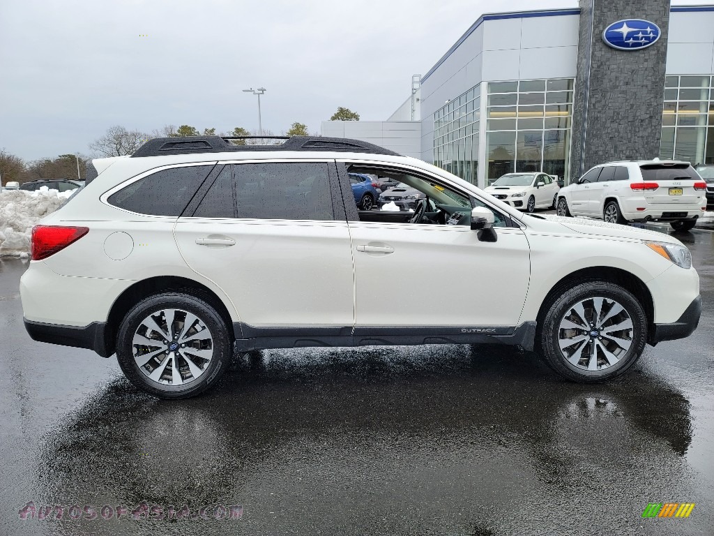 2016 Outback 2.5i Limited - Crystal White Pearl / Warm Ivory photo #23