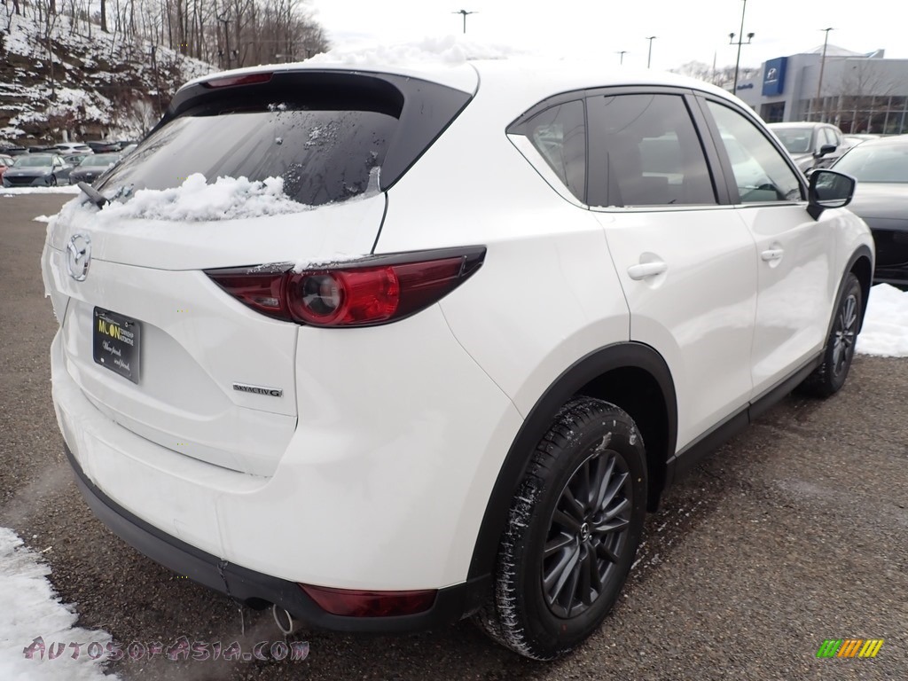 2021 CX-5 Touring AWD - Snowflake White Pearl Mica / Black photo #2