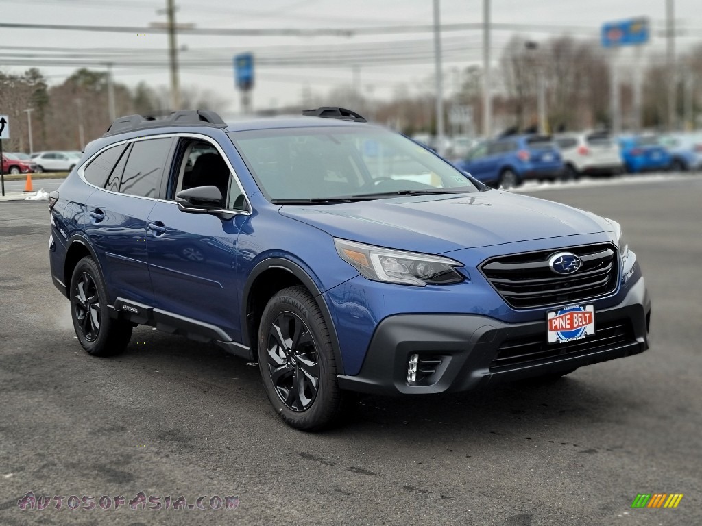 2021 Outback Onyx Edition XT - Abyss Blue Pearl / Gray StarTex Urethane photo #1