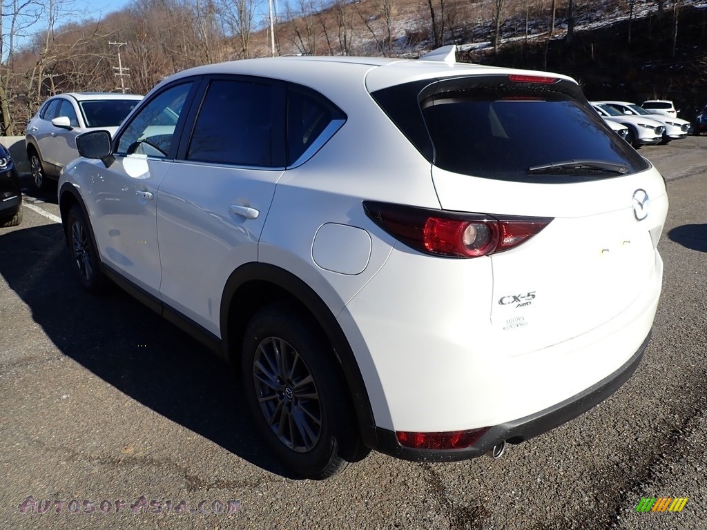 2021 CX-5 Touring AWD - Snowflake White Pearl Mica / Black photo #6