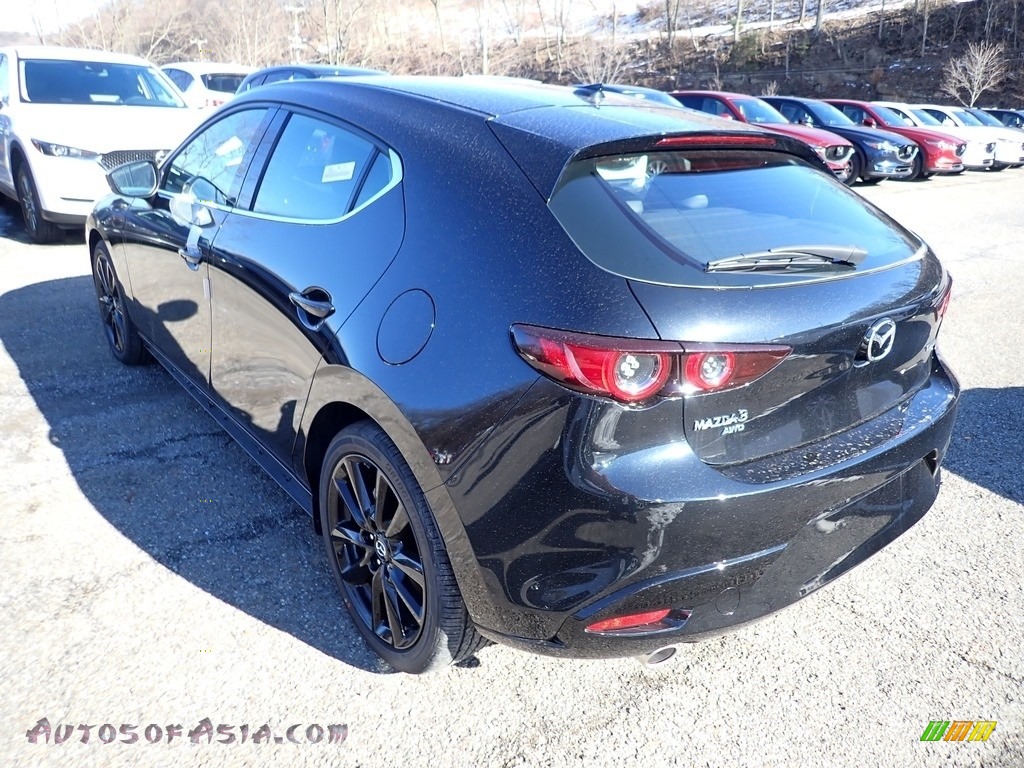 2021 Mazda3 Premium Hatchback AWD - Jet Black Mica / Black photo #6