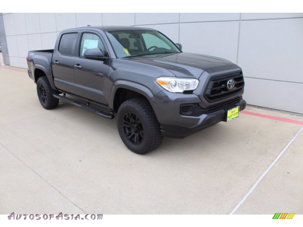 2021 Tacoma SR Double Cab - Magnetic Gray Metallic / Cement photo #2
