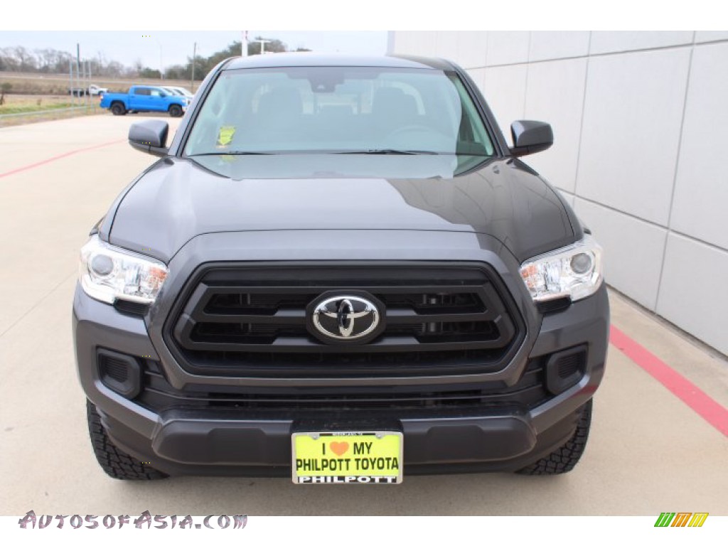 2021 Tacoma SR Double Cab - Magnetic Gray Metallic / Cement photo #3