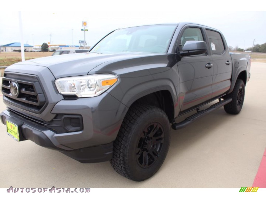 2021 Tacoma SR Double Cab - Magnetic Gray Metallic / Cement photo #4