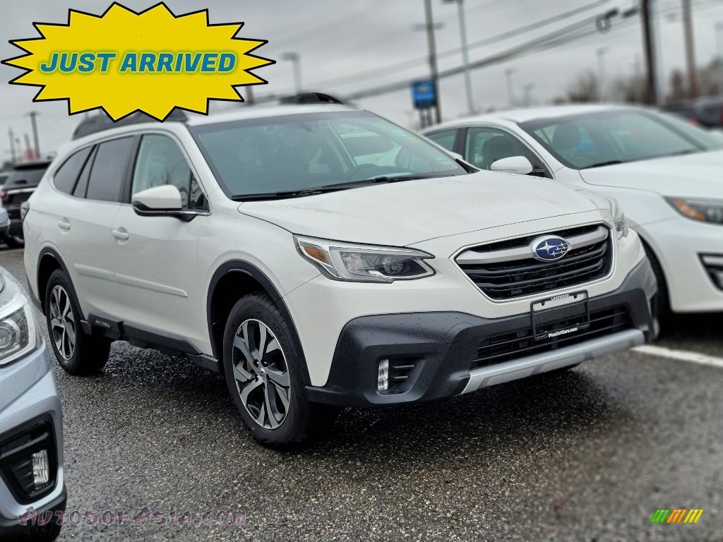 2021 Outback Limited XT - Crystal White Pearl / Slate Black photo #1