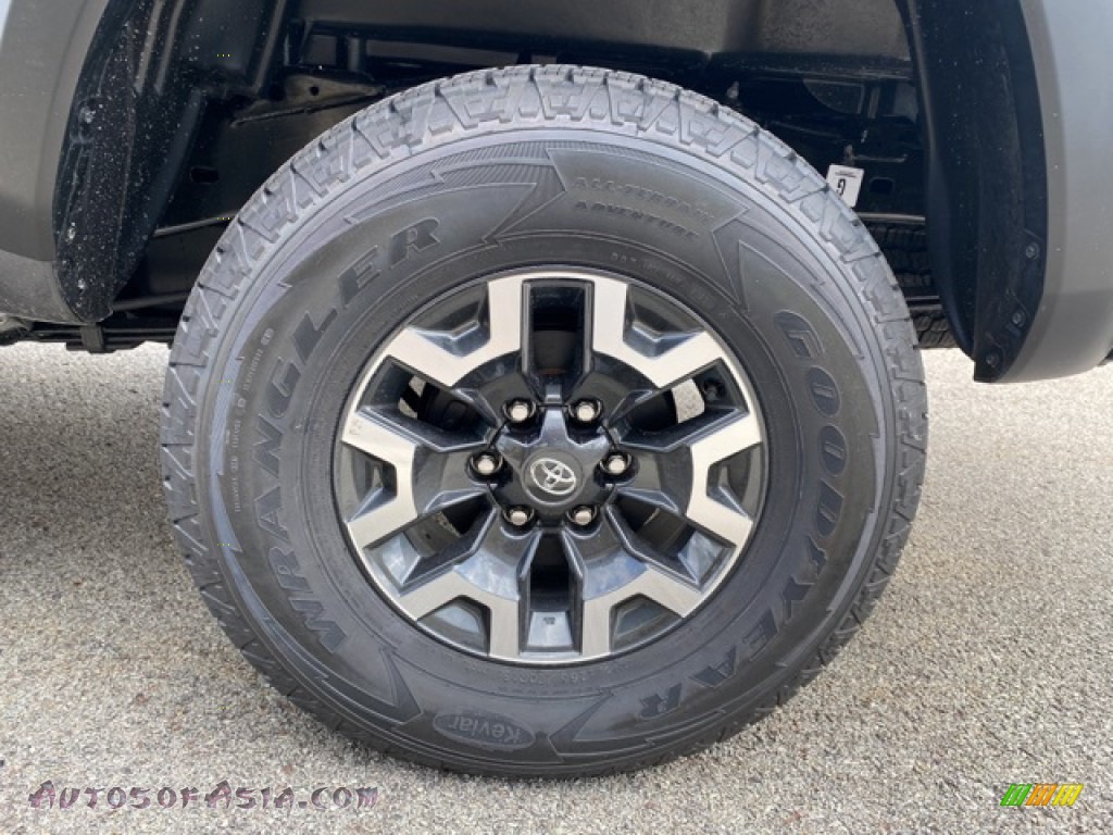 2021 Tacoma TRD Off Road Double Cab 4x4 - Magnetic Gray Metallic / TRD Cement/Black photo #30