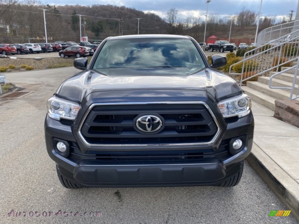 2021 Tacoma SR5 Double Cab 4x4 - Magnetic Gray Metallic / Cement photo #10