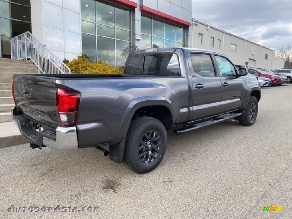 2021 Tacoma SR5 Double Cab 4x4 - Magnetic Gray Metallic / Cement photo #12