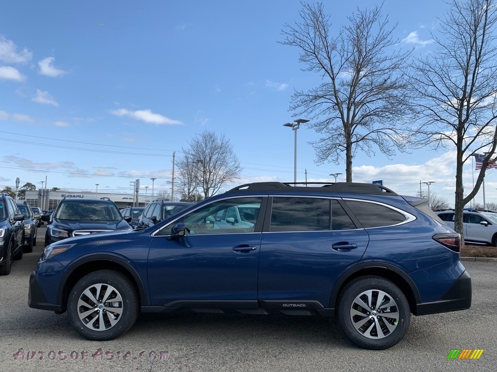 2021 Outback 2.5i Premium - Abyss Blue Pearl / Gray photo #4