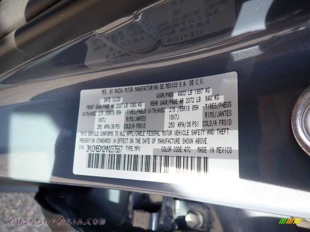 2021 CX-30 Premium AWD - Machine Gray Metallic / Black photo #12