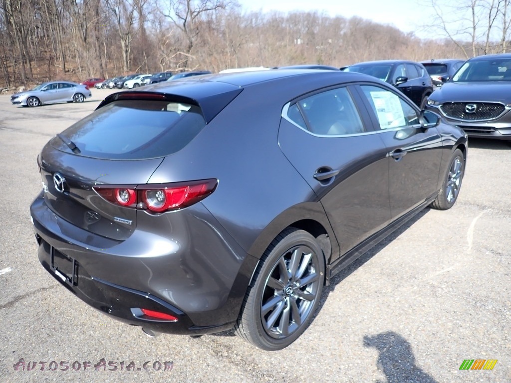 2021 Mazda3 Preferred Hatchback AWD - Machine Gray Metallic / Black photo #2