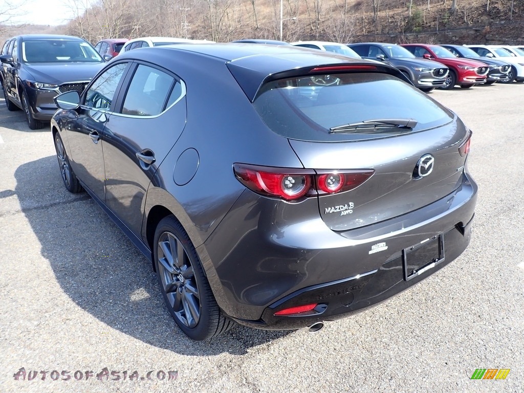 2021 Mazda3 Preferred Hatchback AWD - Machine Gray Metallic / Black photo #6