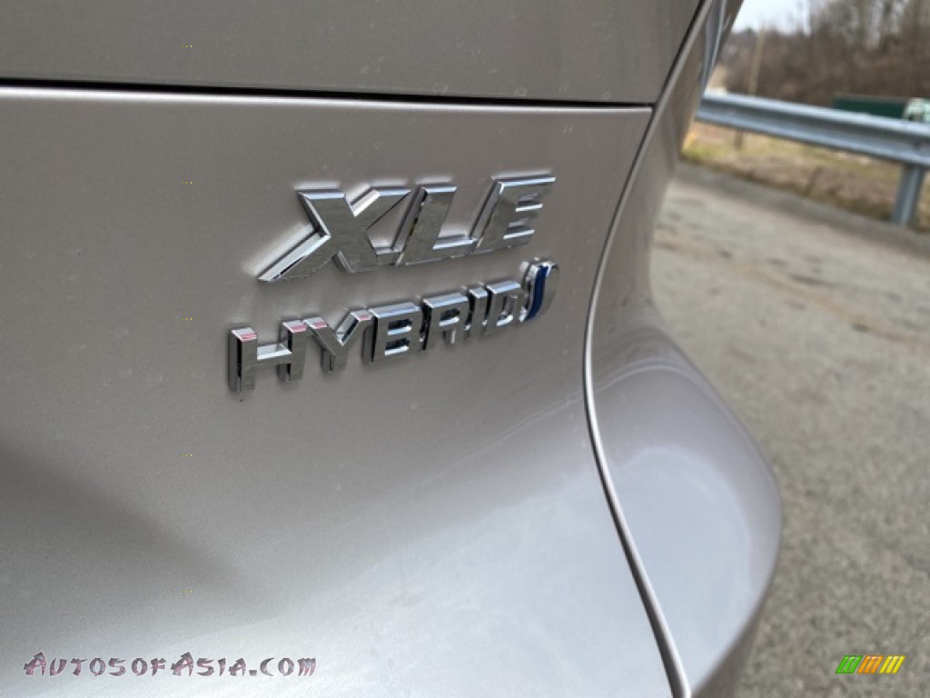 2021 Venza Hybrid XLE AWD - Coastal Gray Metallic / Java/Black photo #22