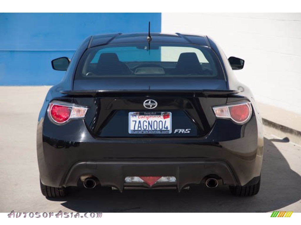 2013 FR-S Sport Coupe - Raven Black / Black/Red Accents photo #9
