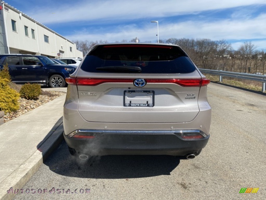 2021 Venza Hybrid XLE AWD - Titanium Glow / Boulder photo #14