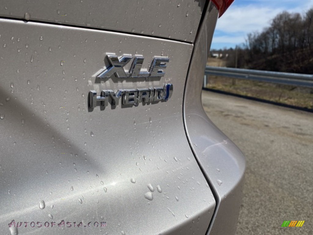 2021 Venza Hybrid XLE AWD - Titanium Glow / Boulder photo #23