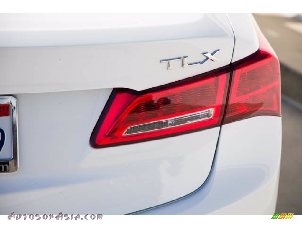2018 TLX Technology Sedan - Bellanova White Pearl / Ebony photo #13