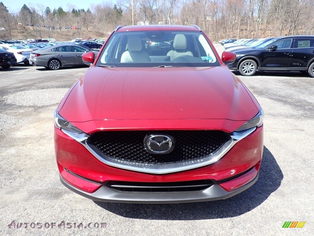 2021 CX-5 Grand Touring AWD - Soul Red Crystal Metallic / Parchment photo #4