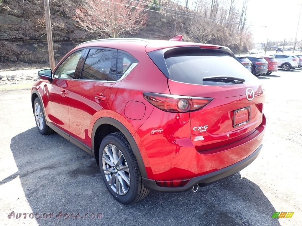 2021 CX-5 Grand Touring AWD - Soul Red Crystal Metallic / Parchment photo #6