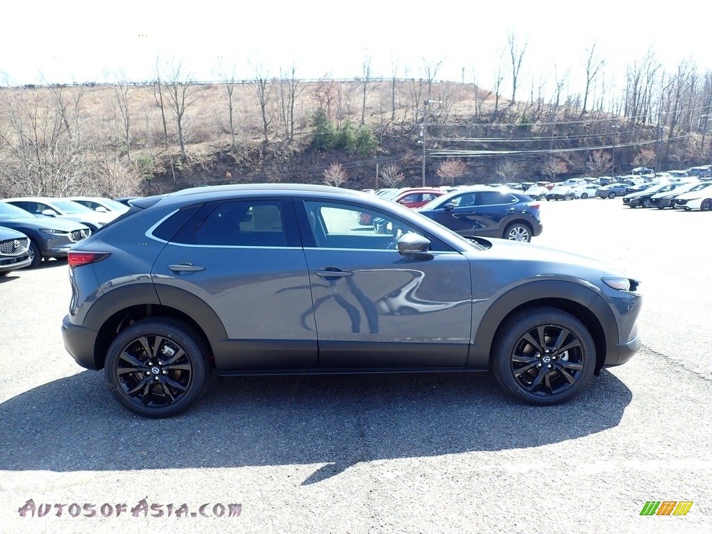 2021 CX-30 Turbo Premium Plus AWD - Polymetal Gray Metallic / Black photo #1