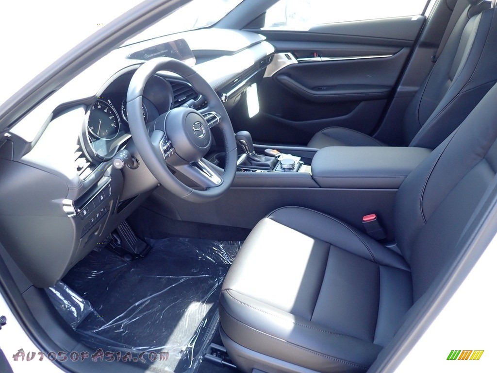 2021 Mazda3 Premium Hatchback AWD - Snowflake White Pearl Mica / Black photo #10