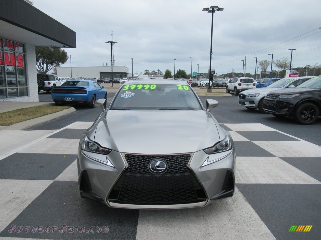 2020 IS 350 F Sport - Atomic Silver / Rioja Red photo #2