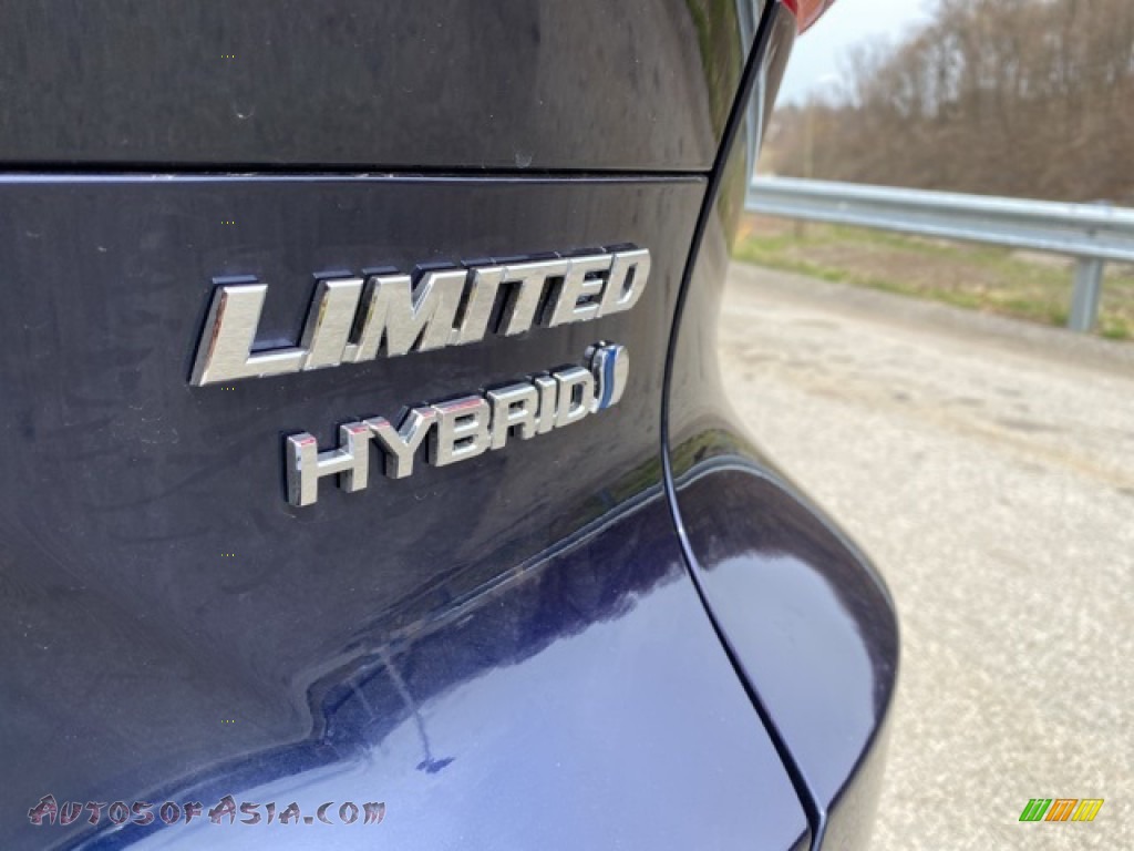 2021 Venza Hybrid Limited AWD - Blueprint / Black photo #23