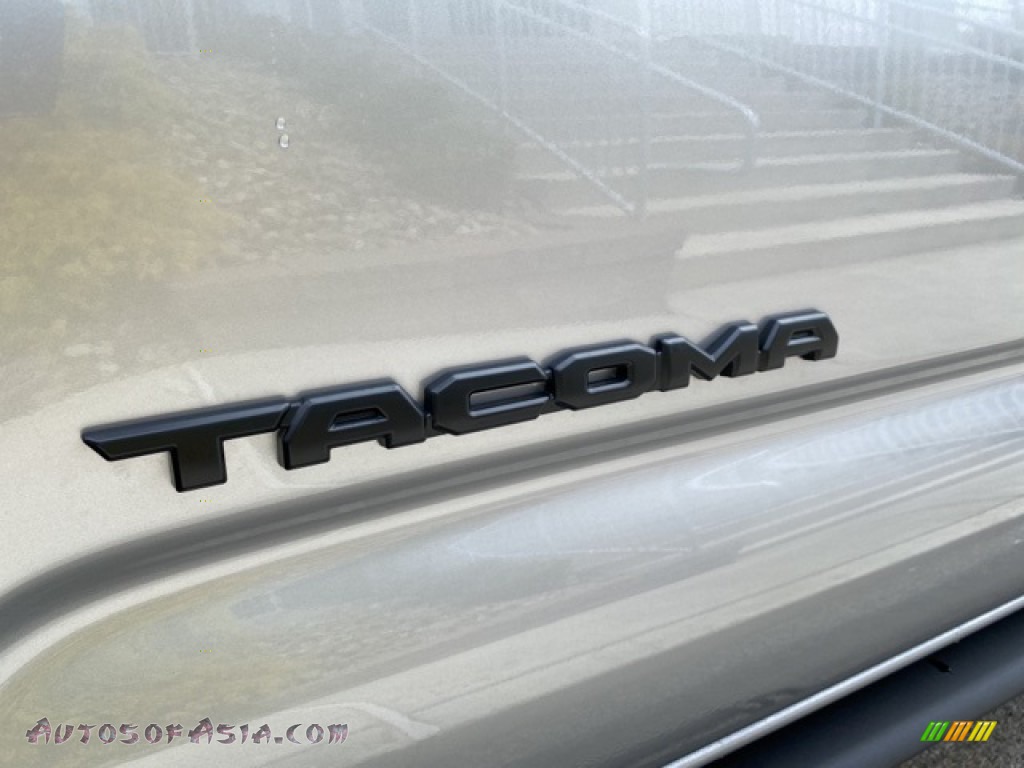 2021 Tacoma TRD Sport Double Cab 4x4 - Silver Sky Metallic / TRD Cement/Black photo #25