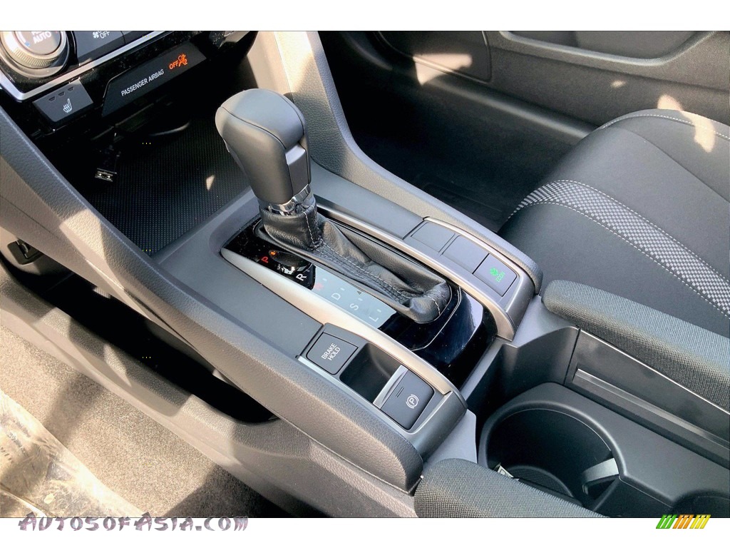 2021 Civic EX Hatchback - Sonic Gray Pearl / Black photo #8