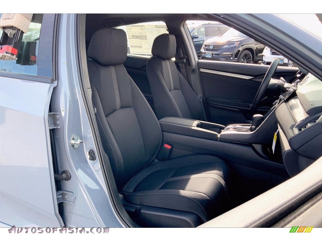 2021 Civic EX Hatchback - Sonic Gray Pearl / Black photo #9