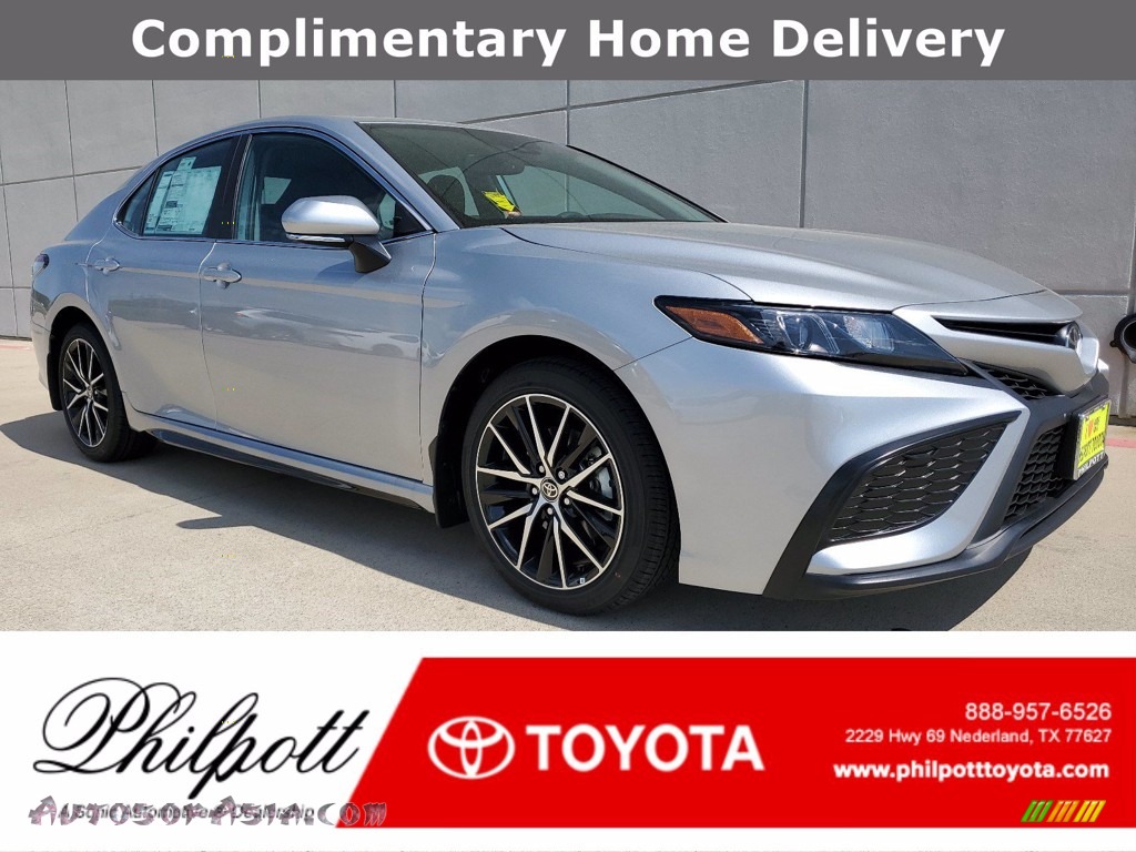 2021 Camry SE - Celestial Silver Metallic / Black photo #1