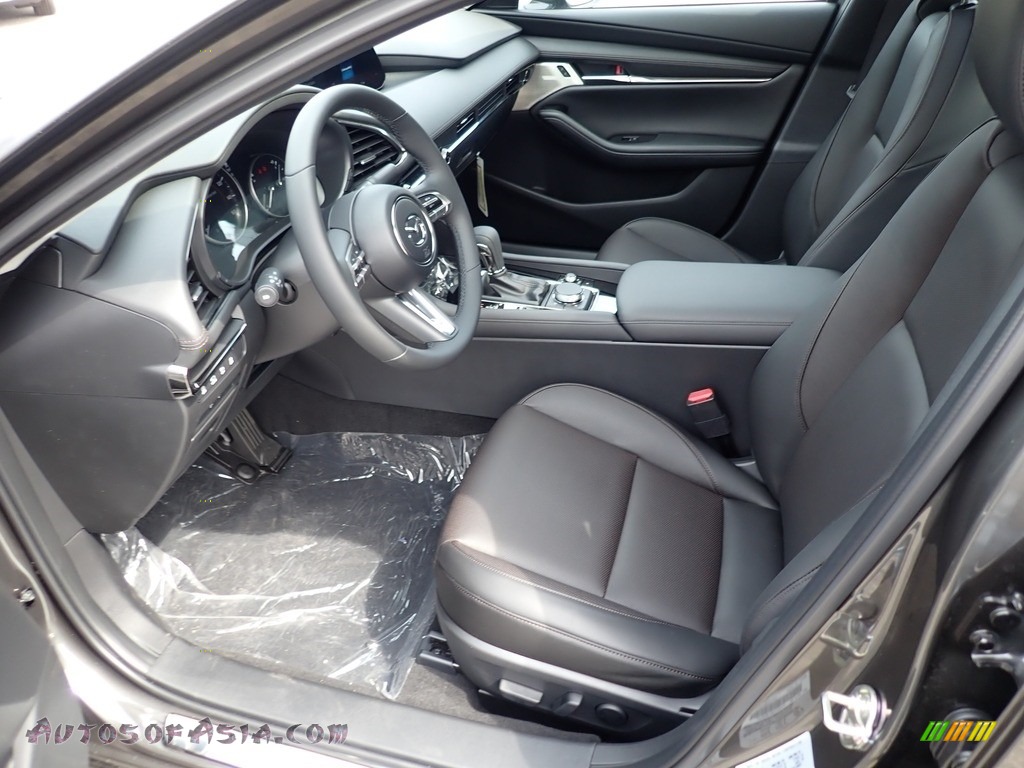 2021 Mazda3 Premium Plus Sedan AWD - Machine Gray Metallic / Black photo #9