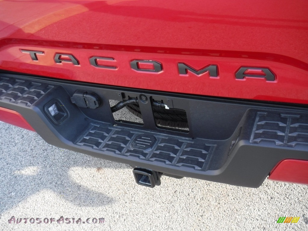 2021 Tacoma SR5 Double Cab 4x4 - Barcelona Red Metallic / Cement photo #17