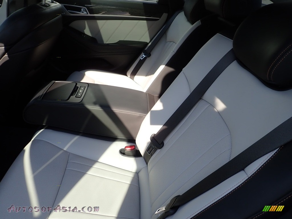 2020 Genesis G80 AWD - Uyuni White / Black/Gray photo #16