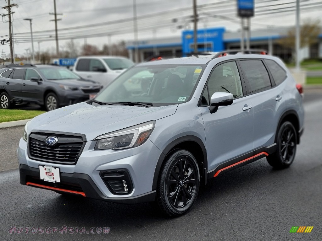 2021 Forester 2.5i Sport - Ice Silver Metallic / Gray photo #1