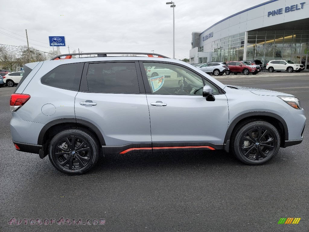 2021 Forester 2.5i Sport - Ice Silver Metallic / Gray photo #21