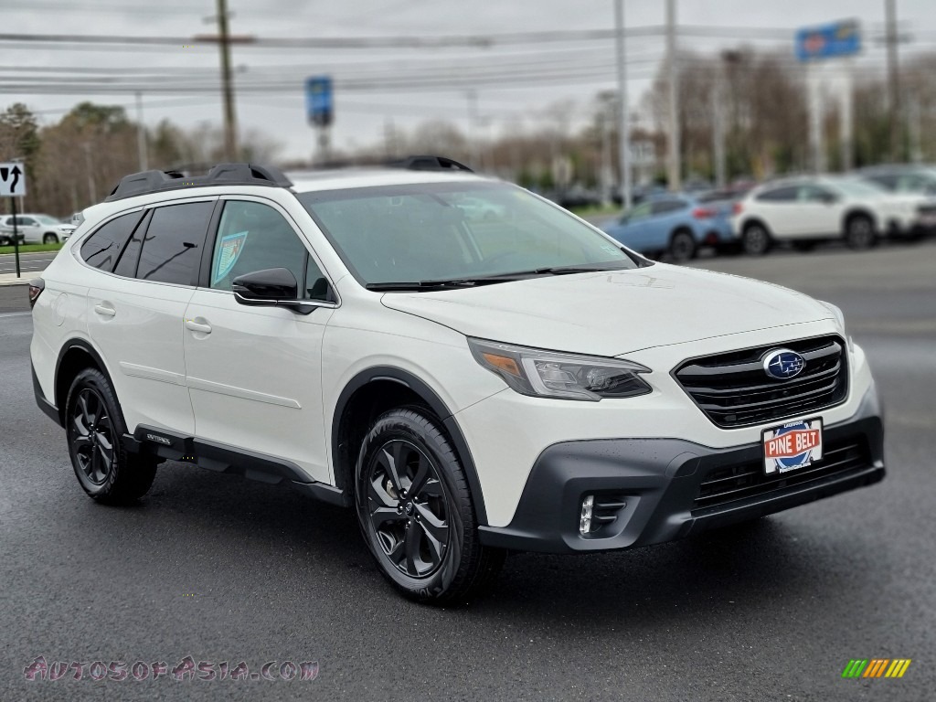 2021 Outback Onyx Edition XT - Crystal White Pearl / Gray photo #16
