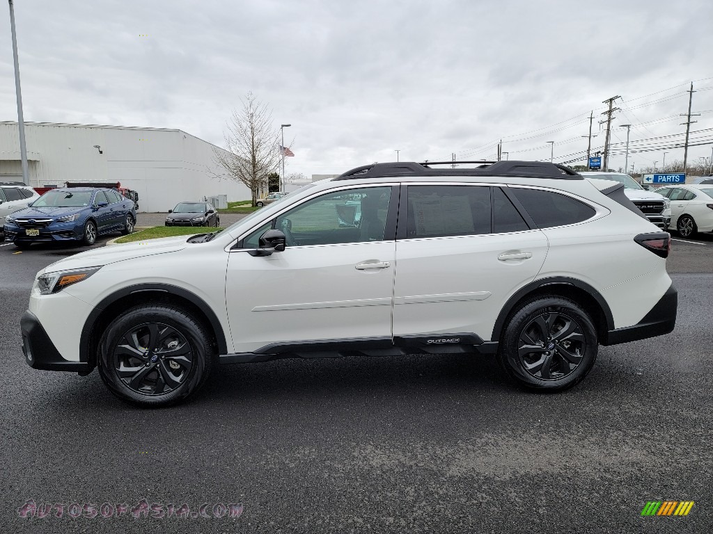2021 Outback Onyx Edition XT - Crystal White Pearl / Gray photo #18
