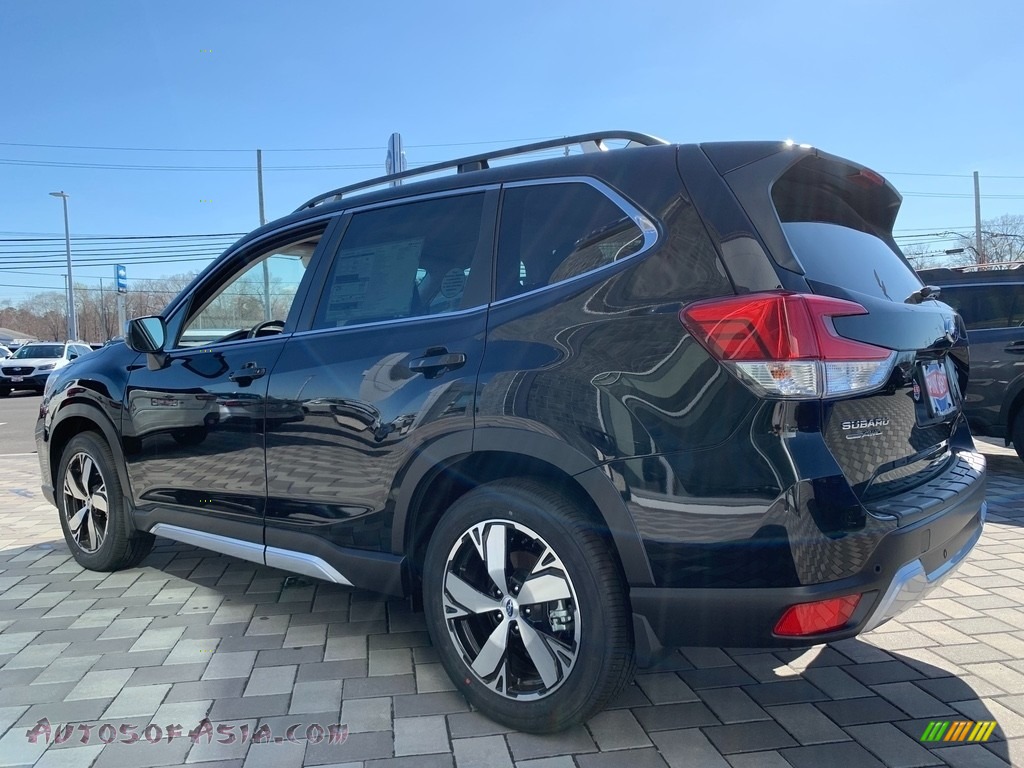 2021 Forester 2.5i Touring - Crystal Black Silica / Saddle Brown photo #4