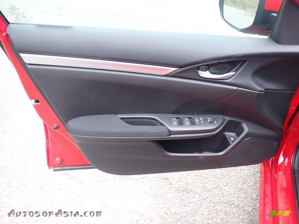2021 Civic LX Sedan - Rallye Red / Black photo #9