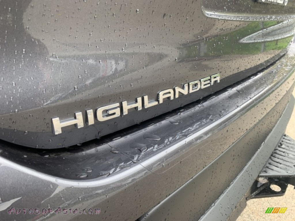 2021 Highlander XLE AWD - Magnetic Gray Metallic / Black photo #26