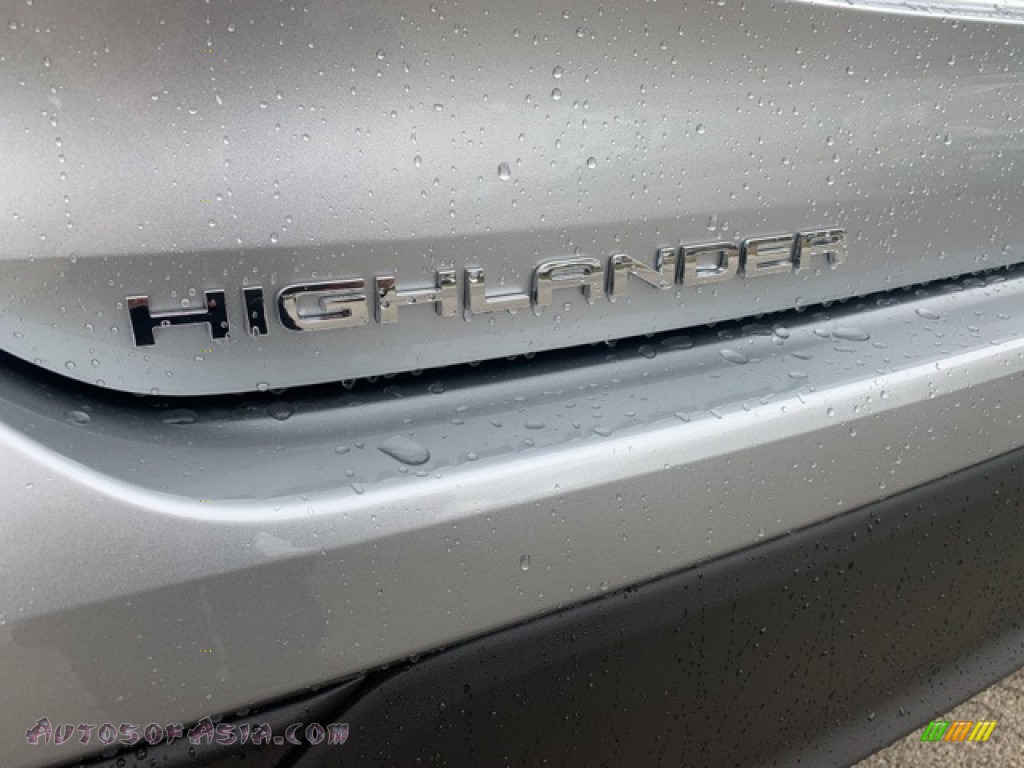 2021 Highlander Hybrid LE AWD - Celestial Silver Metallic / Graphite photo #19
