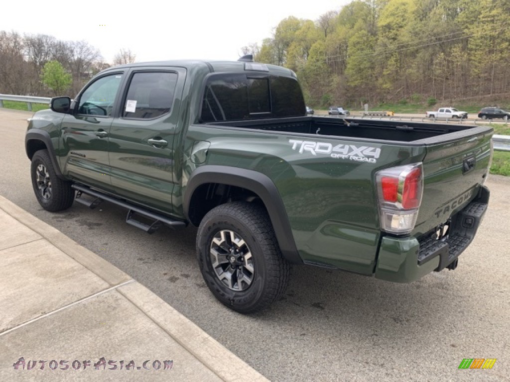 2021 Tacoma TRD Off Road Double Cab 4x4 - Army Green / Black photo #2