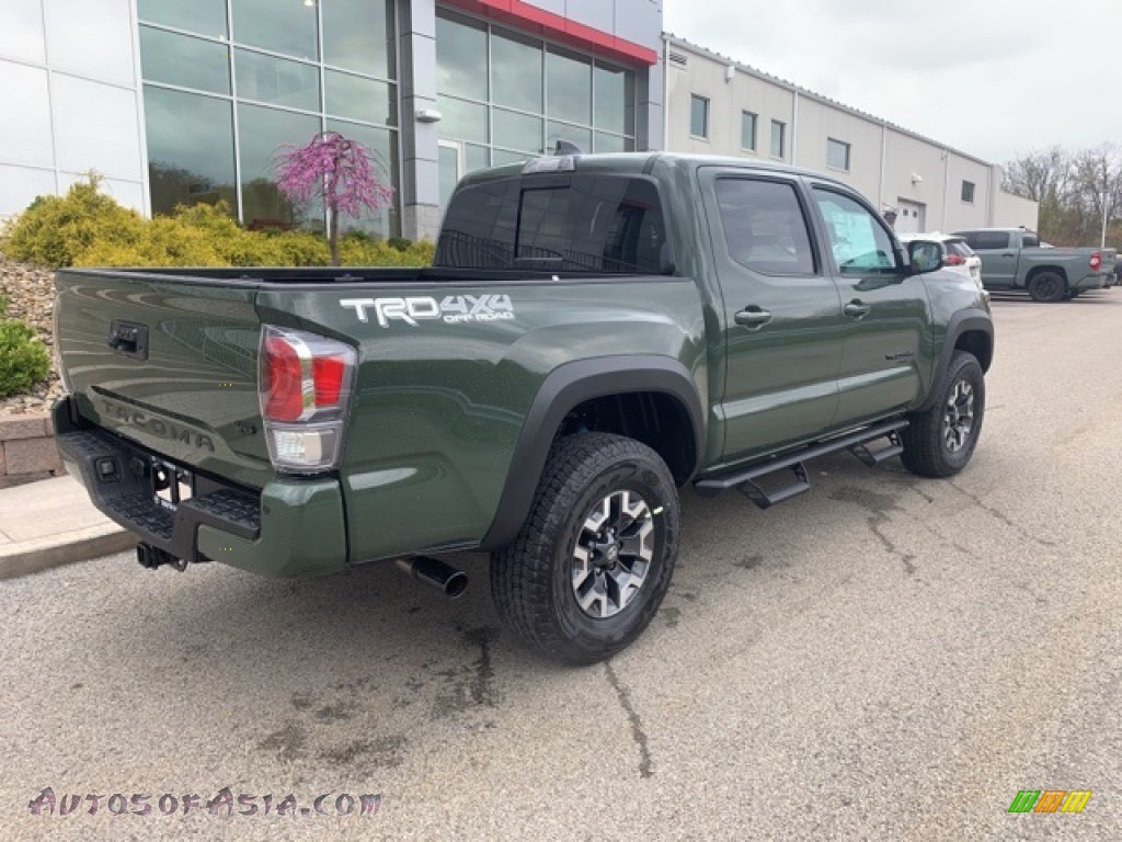 2021 Tacoma TRD Off Road Double Cab 4x4 - Army Green / Black photo #15