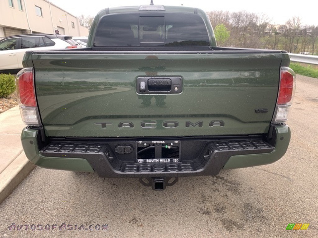 2021 Tacoma TRD Off Road Double Cab 4x4 - Army Green / Black photo #16