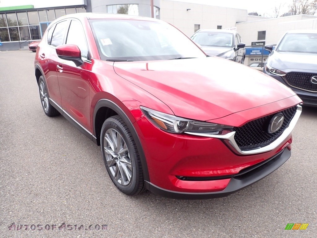 2021 CX-5 Grand Touring AWD - Soul Red Crystal Metallic / Parchment photo #3