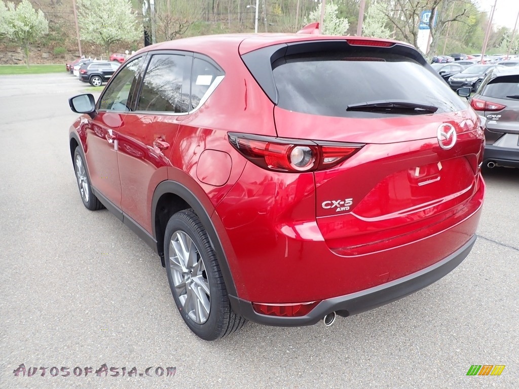 2021 CX-5 Grand Touring AWD - Soul Red Crystal Metallic / Parchment photo #6