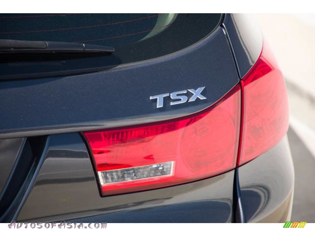 2013 TSX Technology Sport Wagon - Graphite Luster Metallic / Ebony photo #11